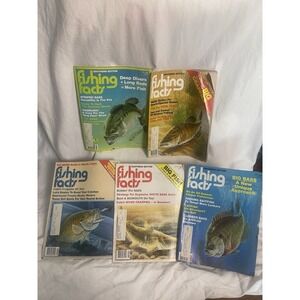 Fishing facts magazine southern ed.  lot May June July August September 1984